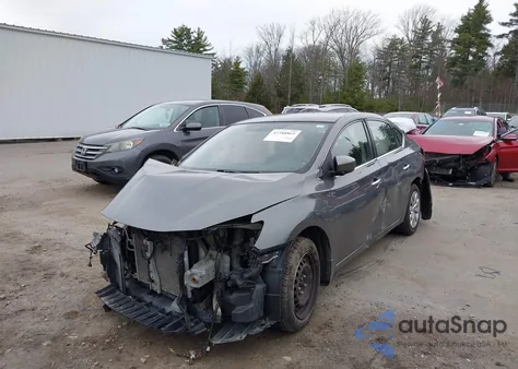 2016 Nissan Sentra Sv z USA, uszkodzony, nr VIN 3N1AB7AP5GY309775